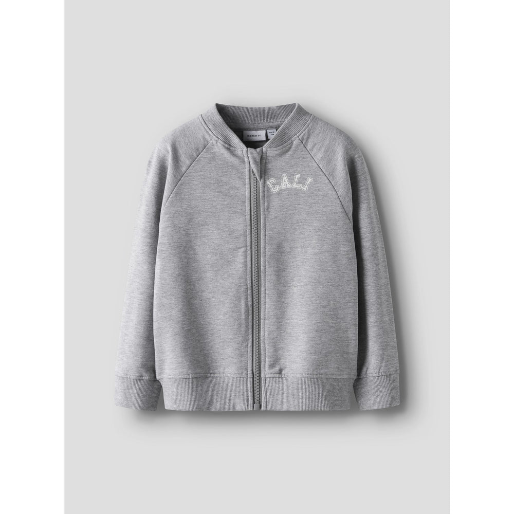Køb Name It Grey Melange Nmmtalli Nreg Sweat Card Unb