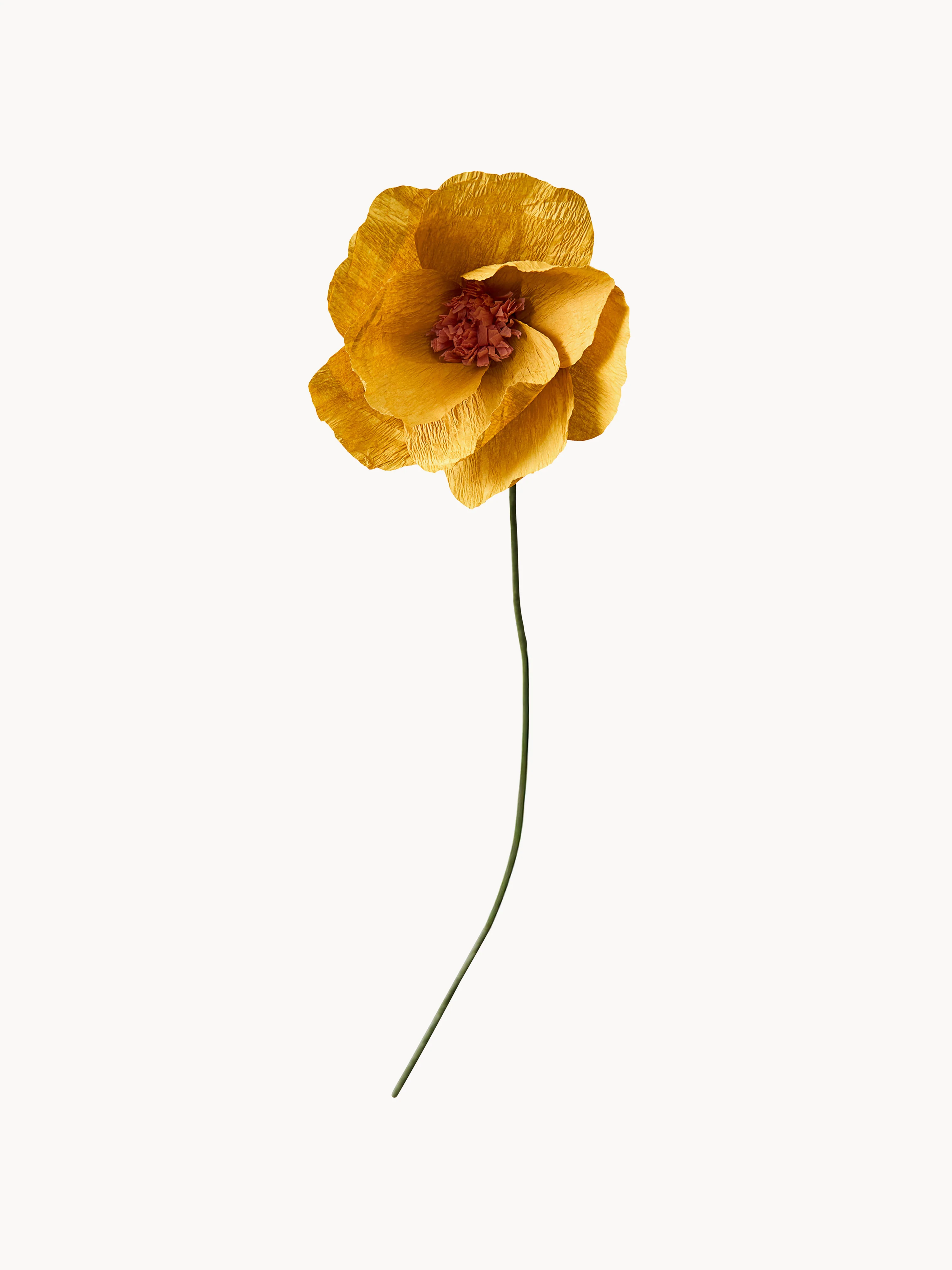 Handgemaakte kunstbloem Windflower