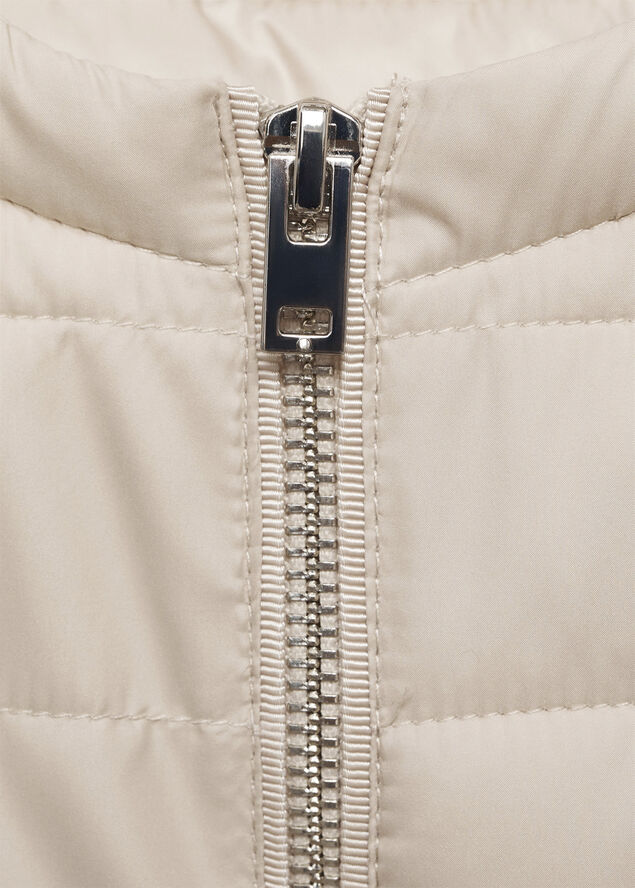 MANGO ANORAK. -- BLANDI Light beige