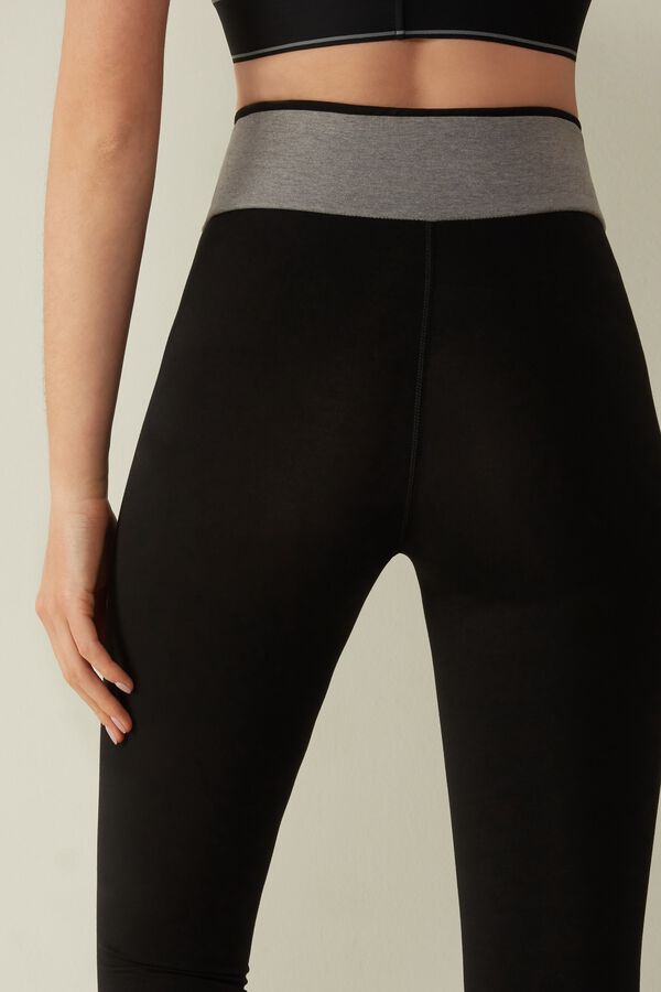 Leggings In Action em algodão orgânico elástico