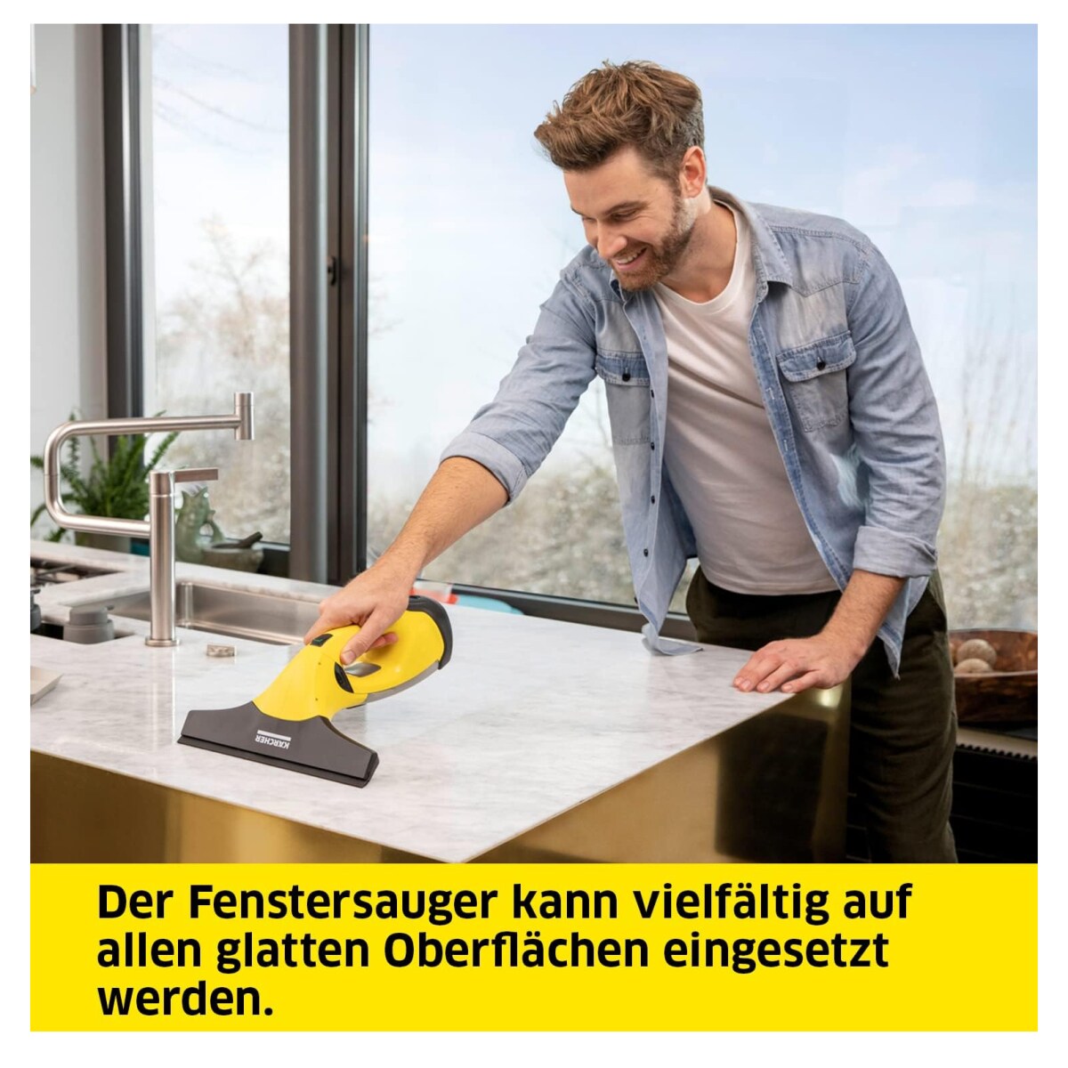 Kärcher Fenstersauger WV 2 Plus N white 1.633-642.0