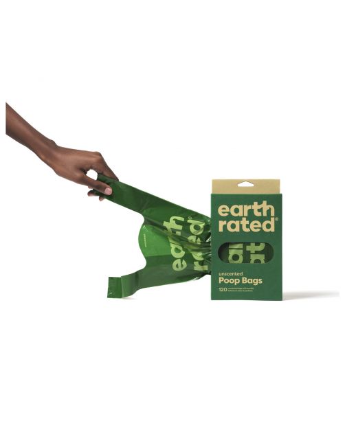 Earth Rated Poepzakjes Met Handvat - Hondenpoepzakjes - 120 Zakjes