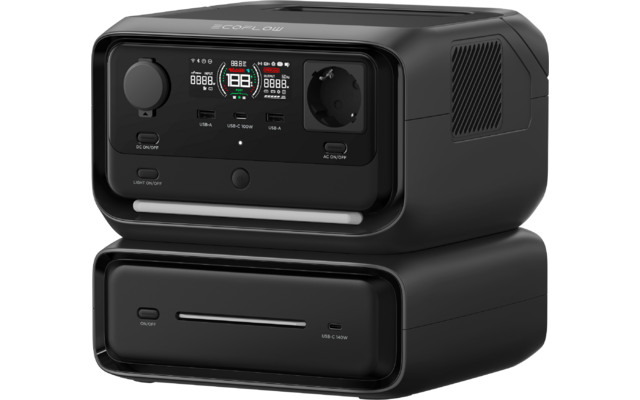 EcoFlow River 3 Tragbare Powerstation 245 Wh 300 W