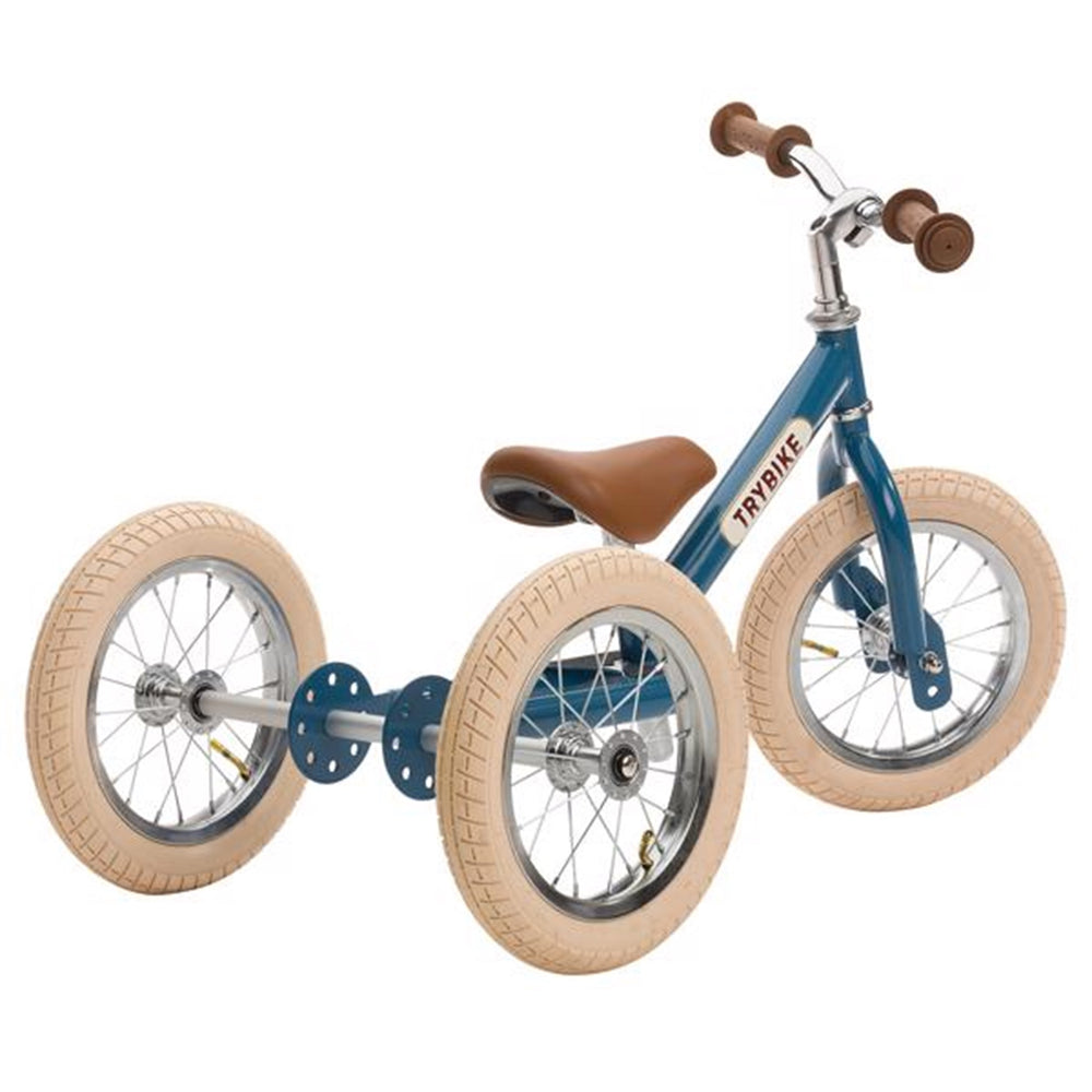 Køb Trybike Løbecykel 3 Hjul Vintage Blue | Luksusbaby