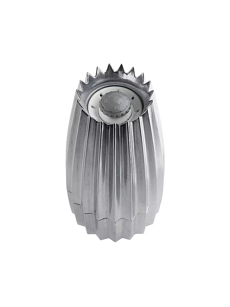 ALESSI Salz/Pfeffer Mühle Grind 14,2cm Gussaluminium silber