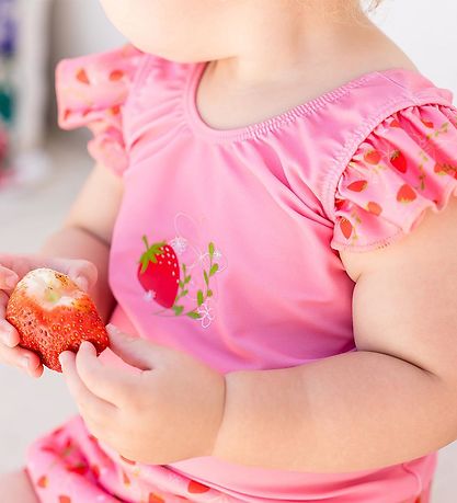 Splash About BleBådedragt - Happy Nappy Costume - Strawberry Fie