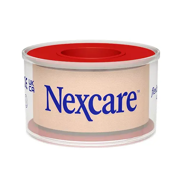 Curativo têxtil macio Nexcare™ 4,2 m x 25 mm - Pacote com 1 rolo
