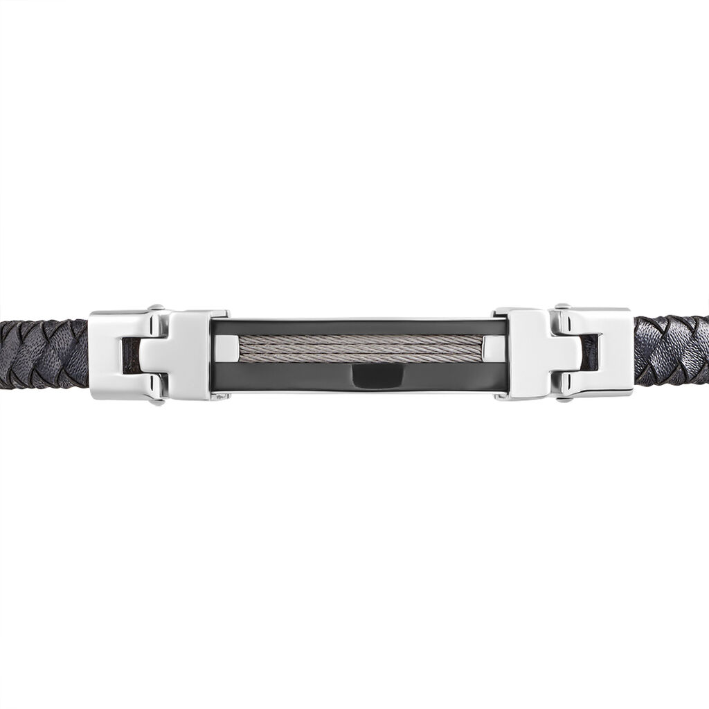 Bracelet Yannick Acier Blanc