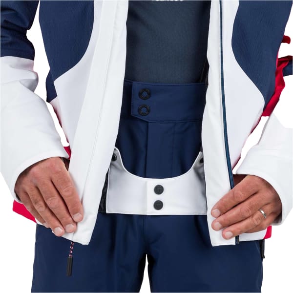 Veste de ski ROSSIGNOL DIRETTA MIX JKT WHITE