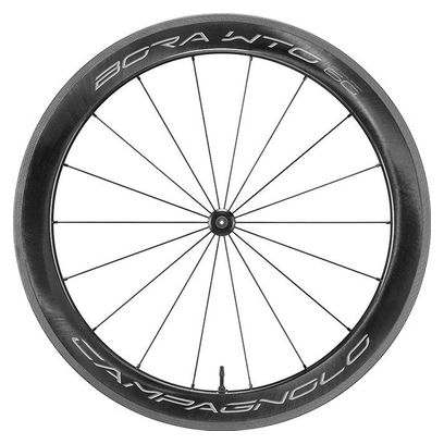 Bora Wto 60 2-Way Fit Carbon Tubeless Route Paire de roues Noir 9 X 100 / 9 X 130 Mm /...