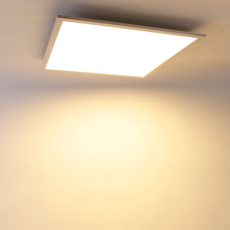 LED paneel wit incl. LED en dimmer met afstandsbediening - Liv