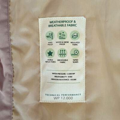 MINI A TURE Velajanna Vinterjakke, Zinc Purple