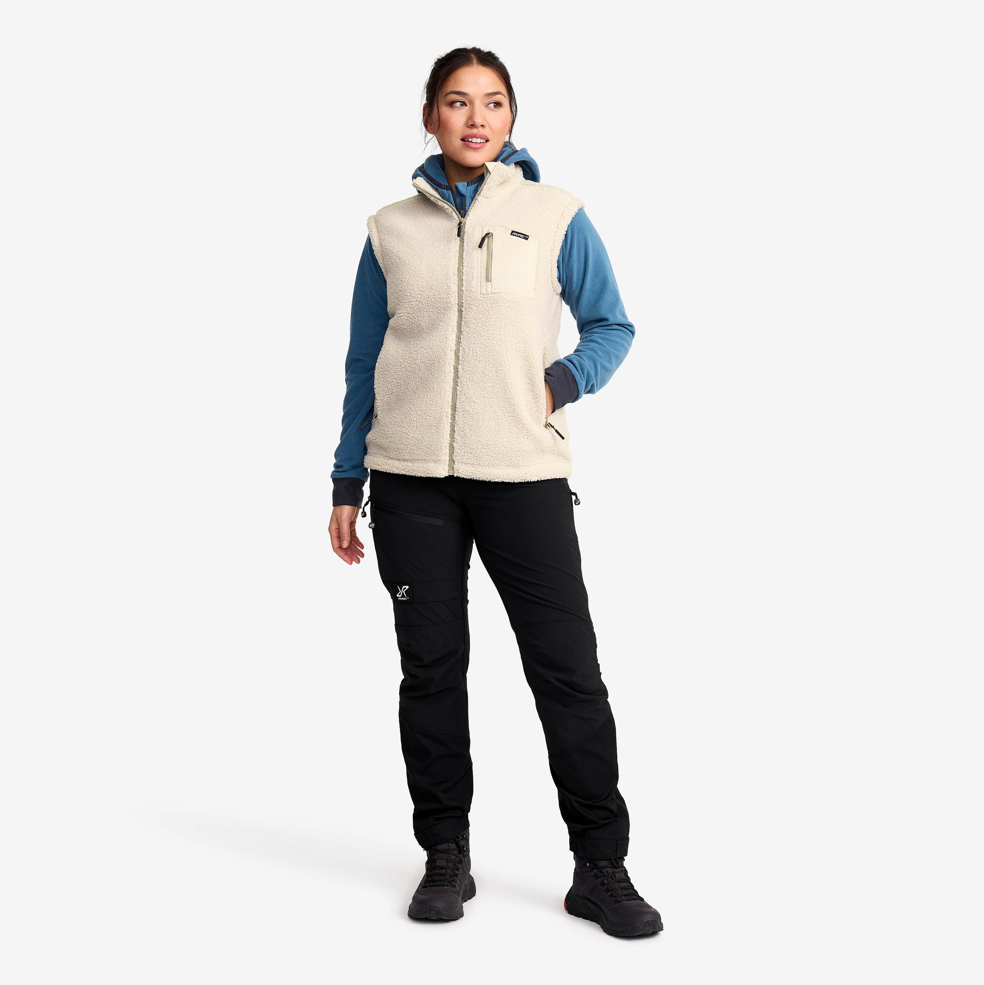 Bigfoot Pile Vest Dame Peyote