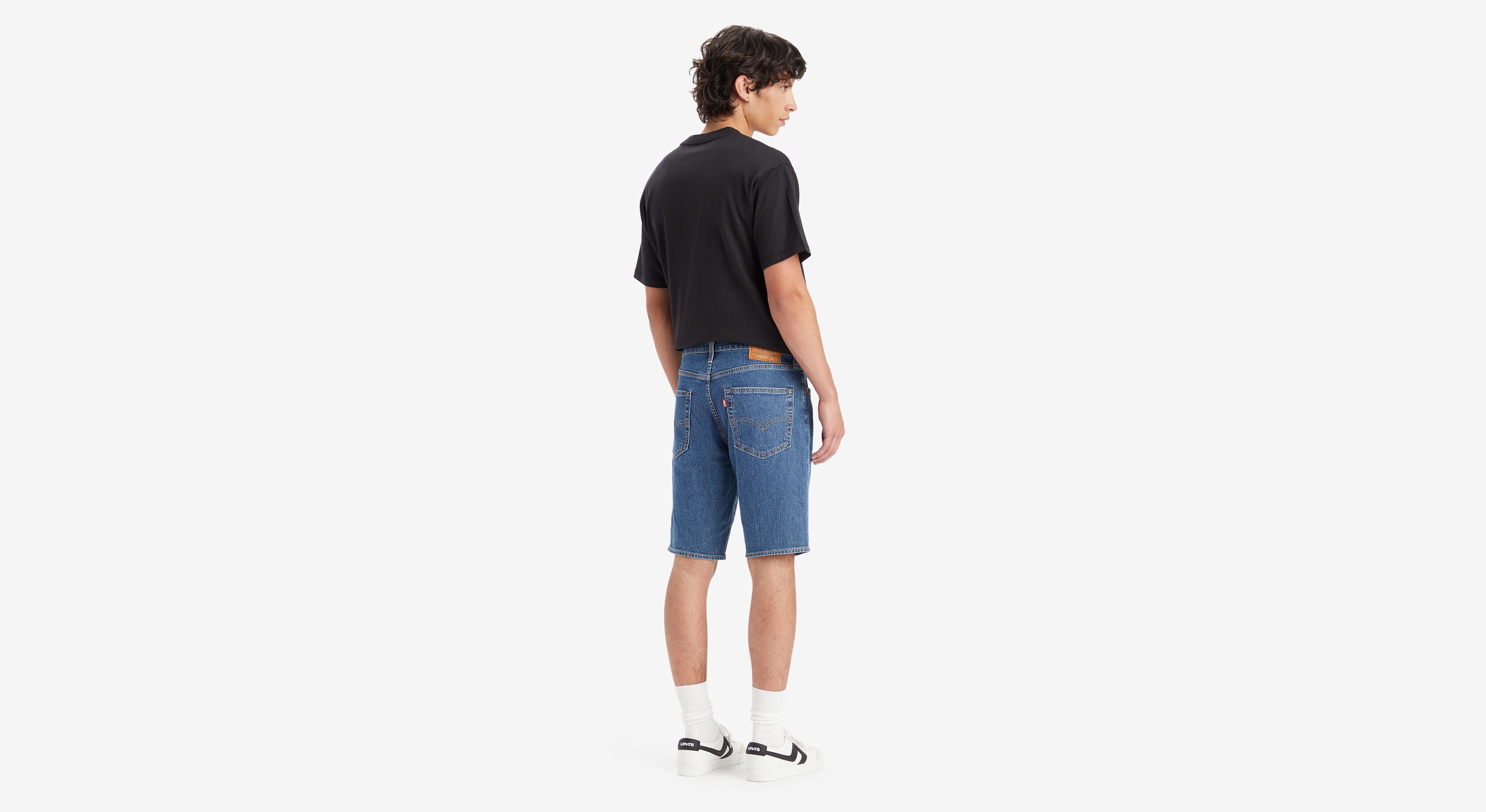 Levi's® short 405™ Standard Lightweight - Blue Core Cool Short - Bleu