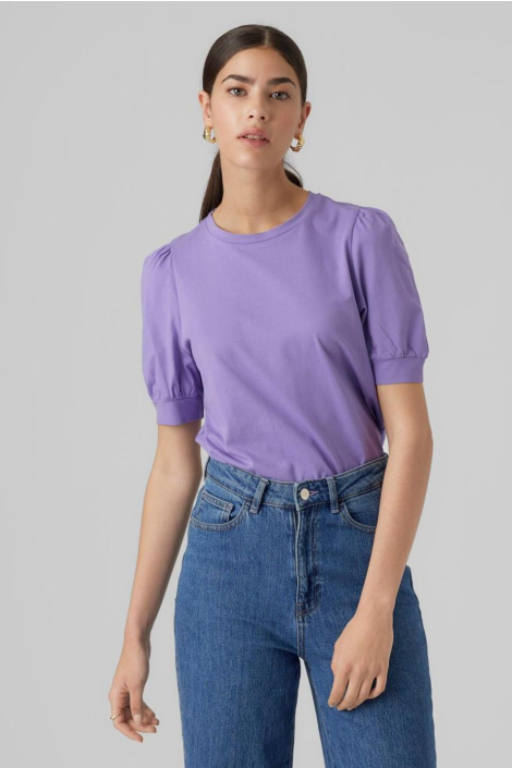 Vero Moda paarse dames t-shirt