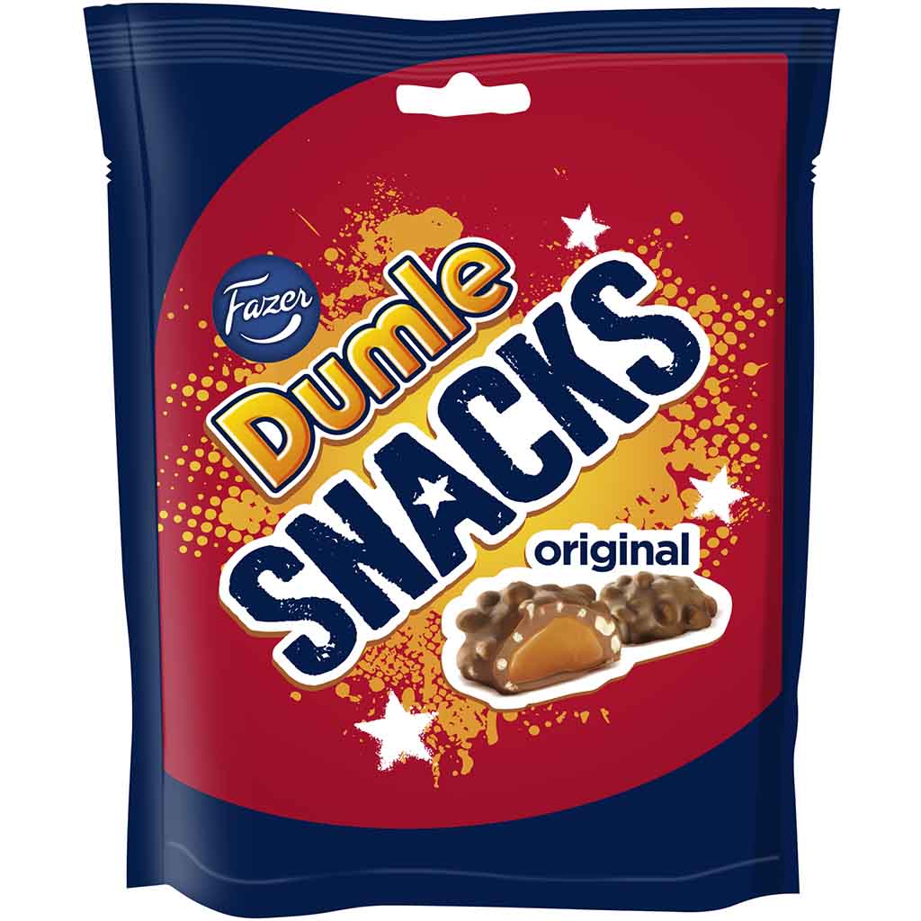 Fazer Dumle Snacks Original 100g MHD:23.7.25