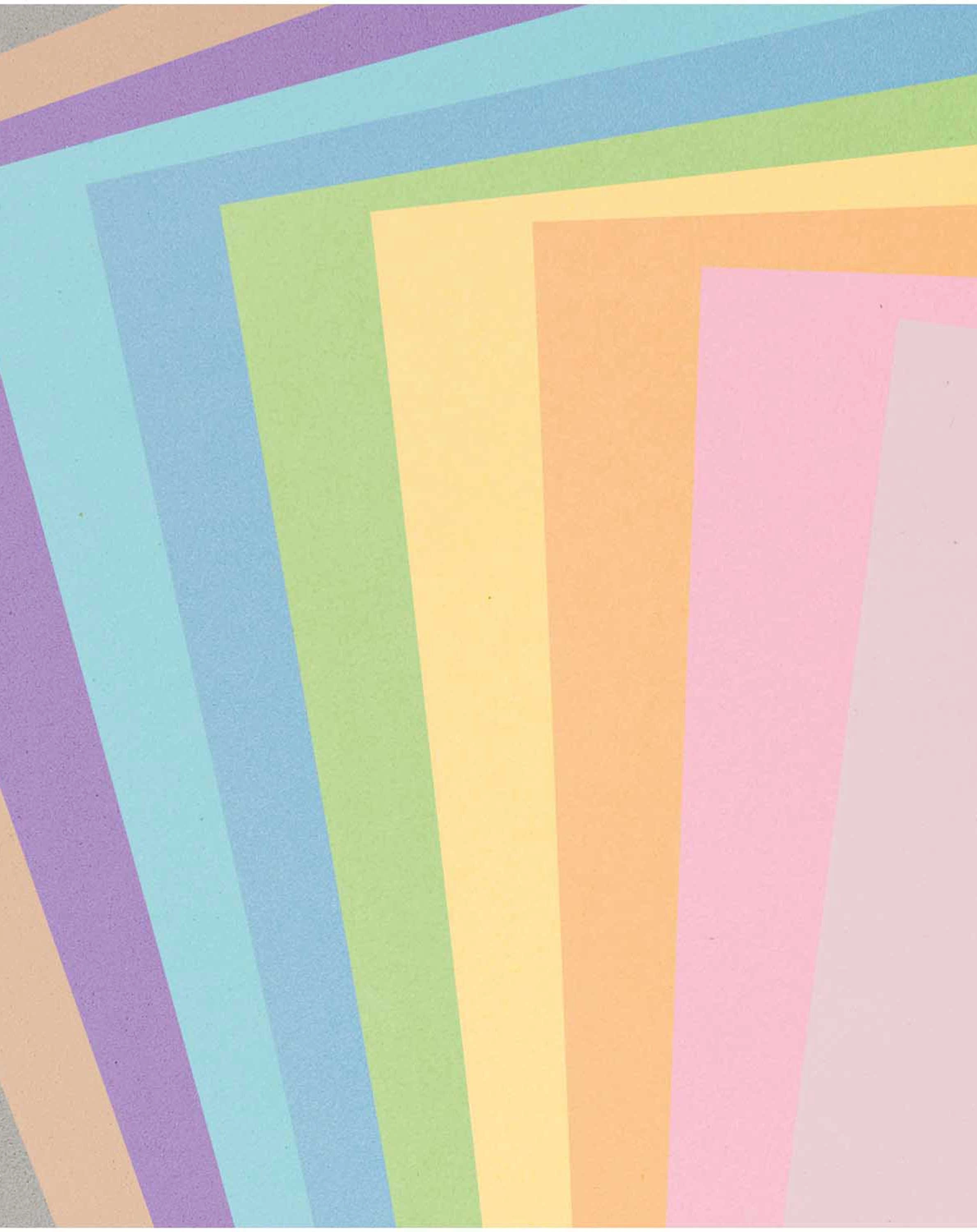 Moosgummiplatten PASTELL 10er-Pack