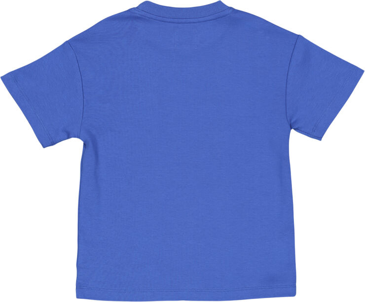 Müsli by Green Cotton Olsen kids pocket s/s T Palace blue