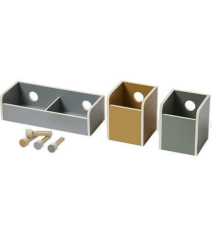 Flexa Opbevaring - Play - 3 Stk. - Multi