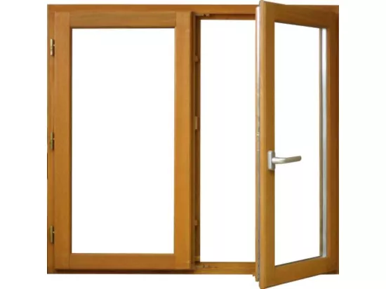 Fenêtre Bois 2 Vantaux H125 X L80 Côtes Tableau + Poignée (ref 010220f9) Gd Menuiseries
