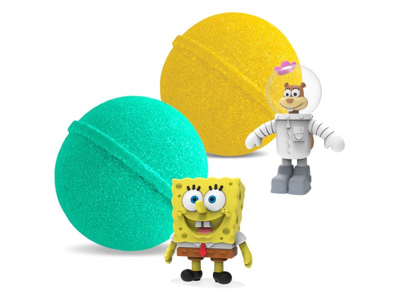 Craze Inkee Überraschungsbadekugel SpongeBob assortiert Badezusatz für Kinder mit Überraschungsfigur