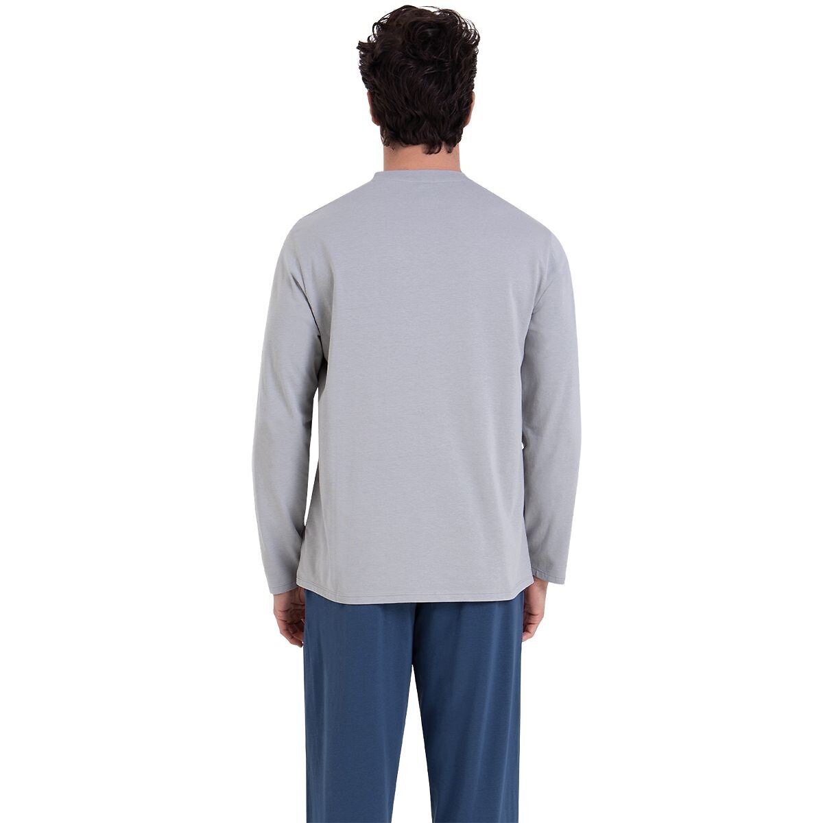 ATHENA<br>Pijama comprido com fecho de botões