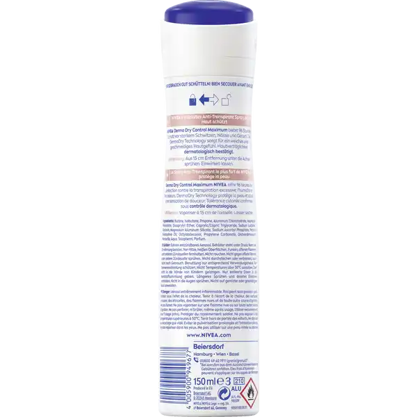 Deospray Derma Dry Control Maximum Anti-Transpirant