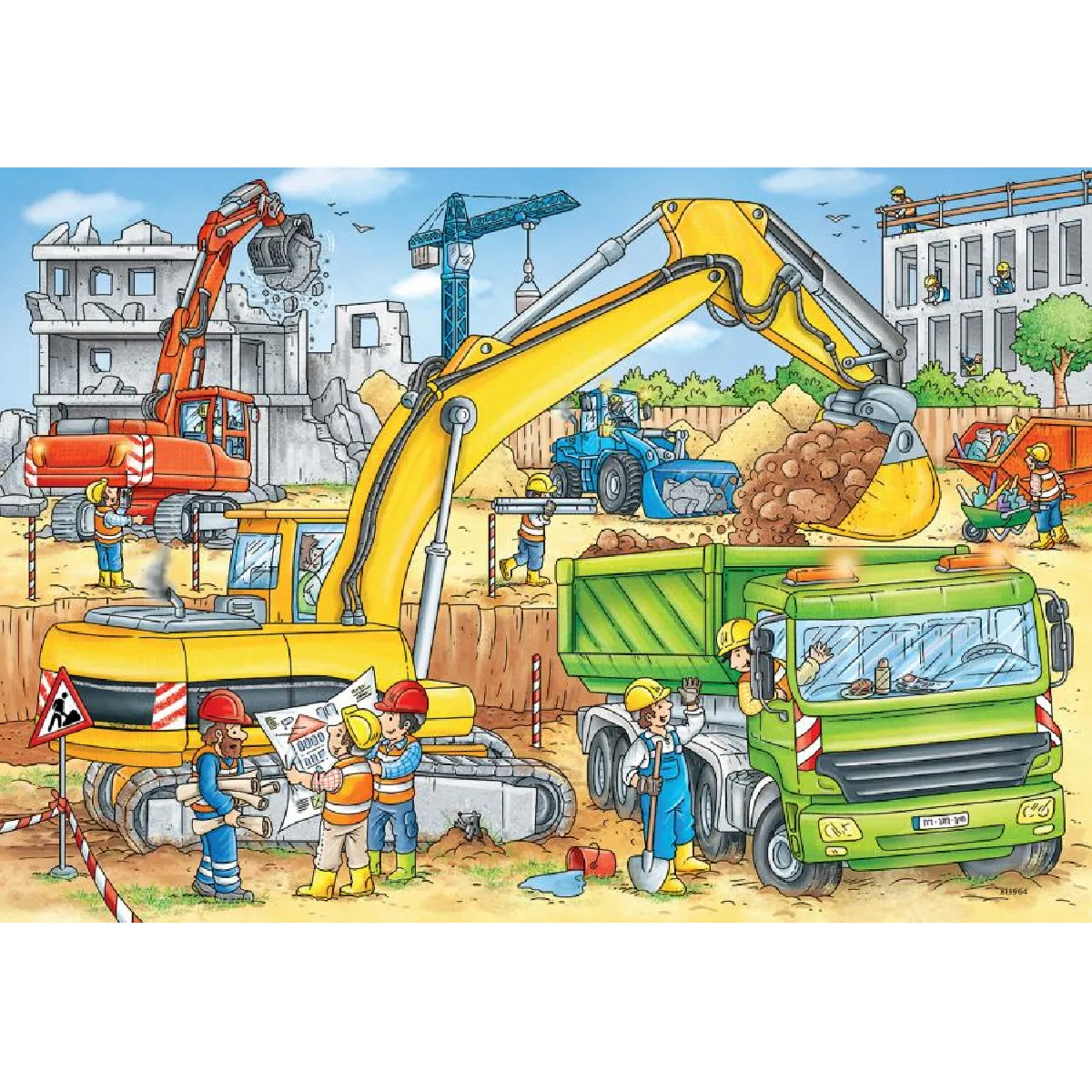 Ravensburger Puzzles 2x24 pièces - Chantier