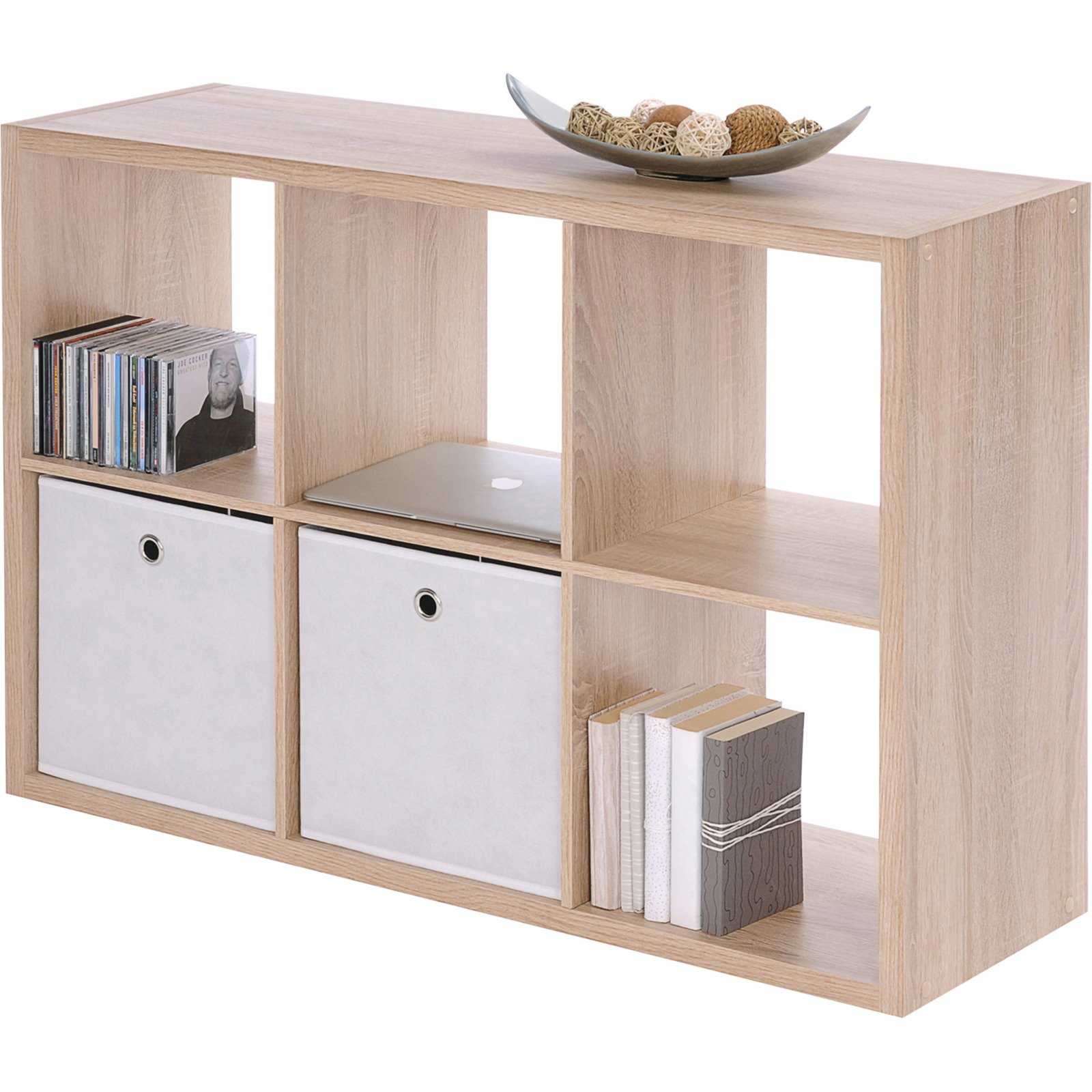 Regal Max Dekor 73 x 107 x 33 cm Eiche Sonoma