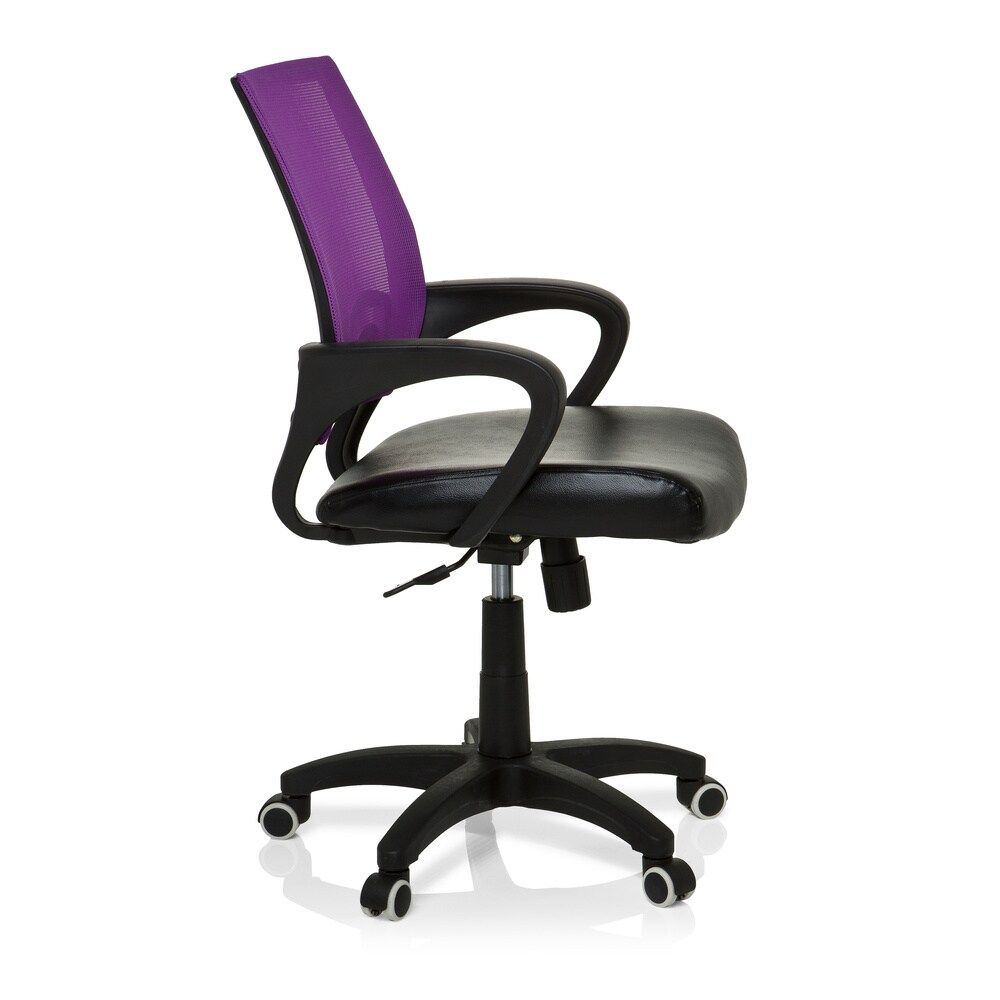 Home Office Bürostuhl VISTO NET Kunstleder mit Armlehnen hjh OFFICE