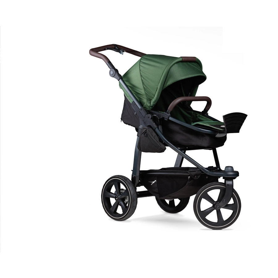 tfk Kombikinderwagen Mono 2 mit Luftkammer Radset olive