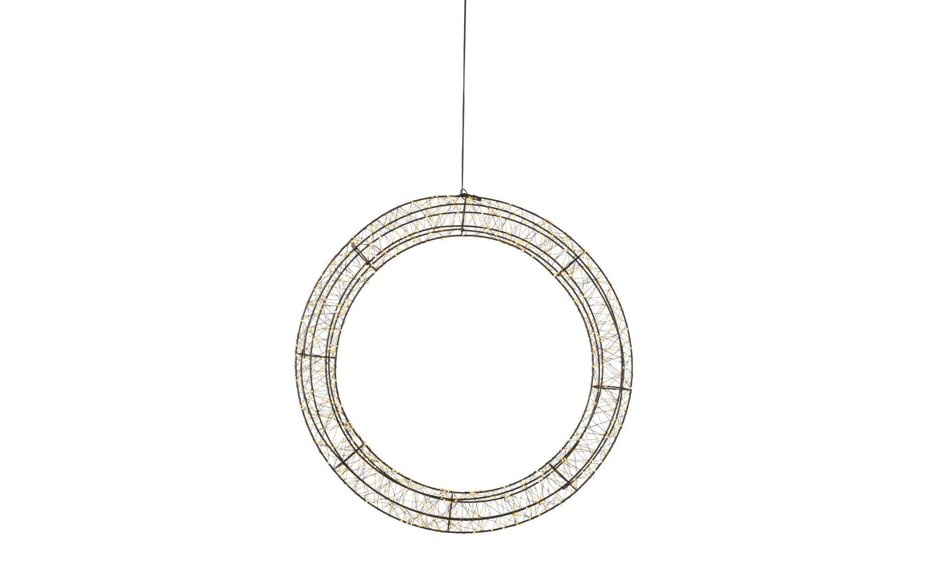 LED Engelskranz Nero 1200 LED, Ø 60 cm, 9 W<br>LED Weihnachtsdekoration für den Innen- und Aussenbereich