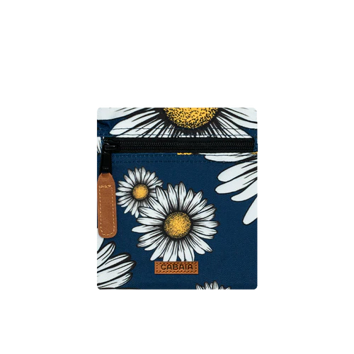 Pochette latérale Daisy bleu