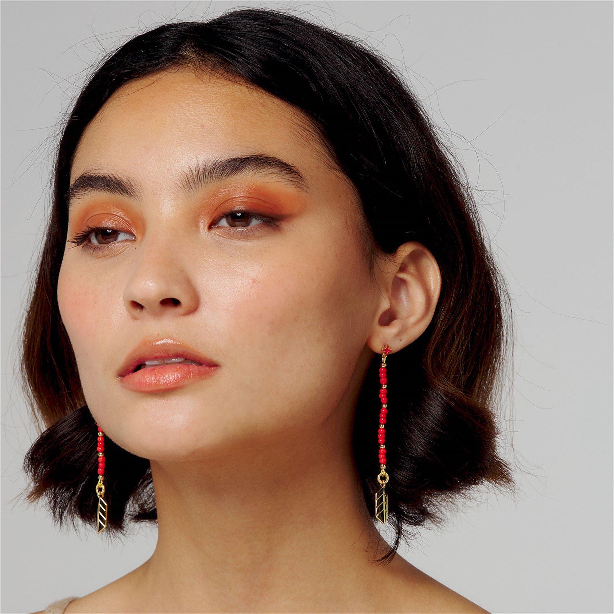 All We Are Quilla Drop Earrings