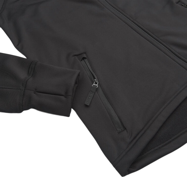MCKINLEY Birch Stretch Fleece Hættetrøje Sort