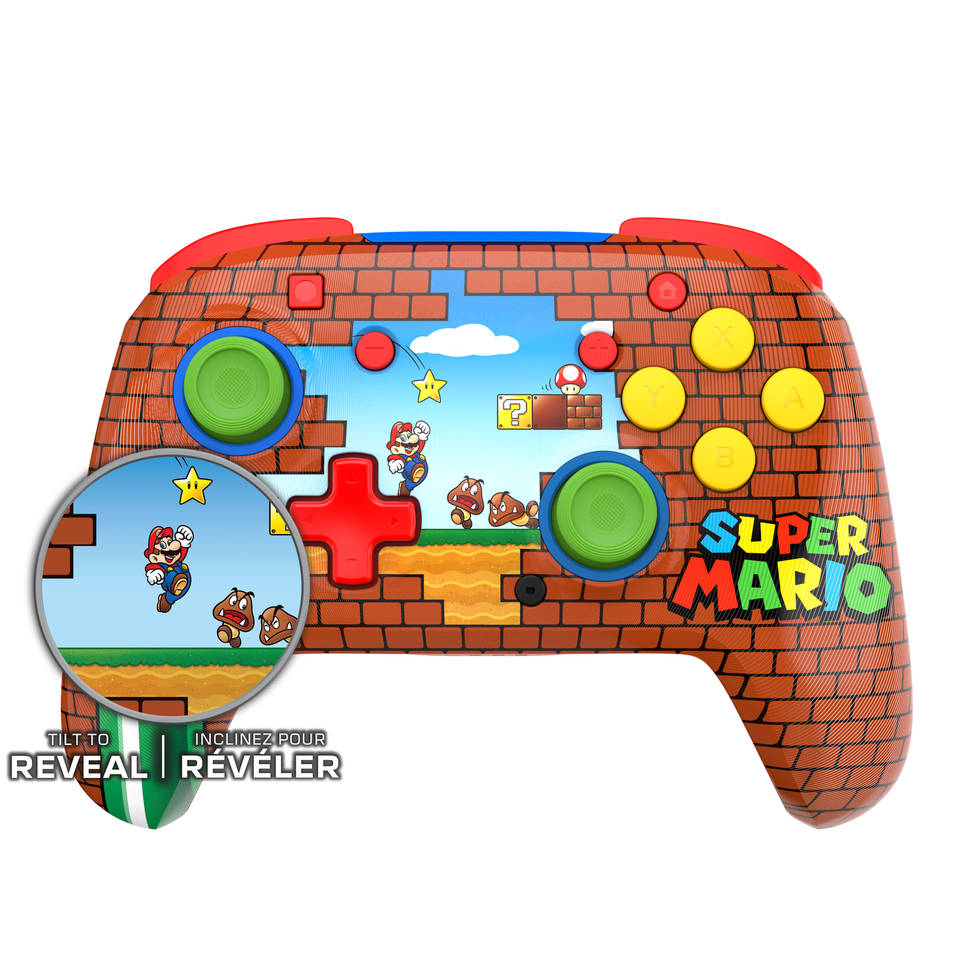 Nintendo Switch Rematch Mario Bricks draadloze controller
