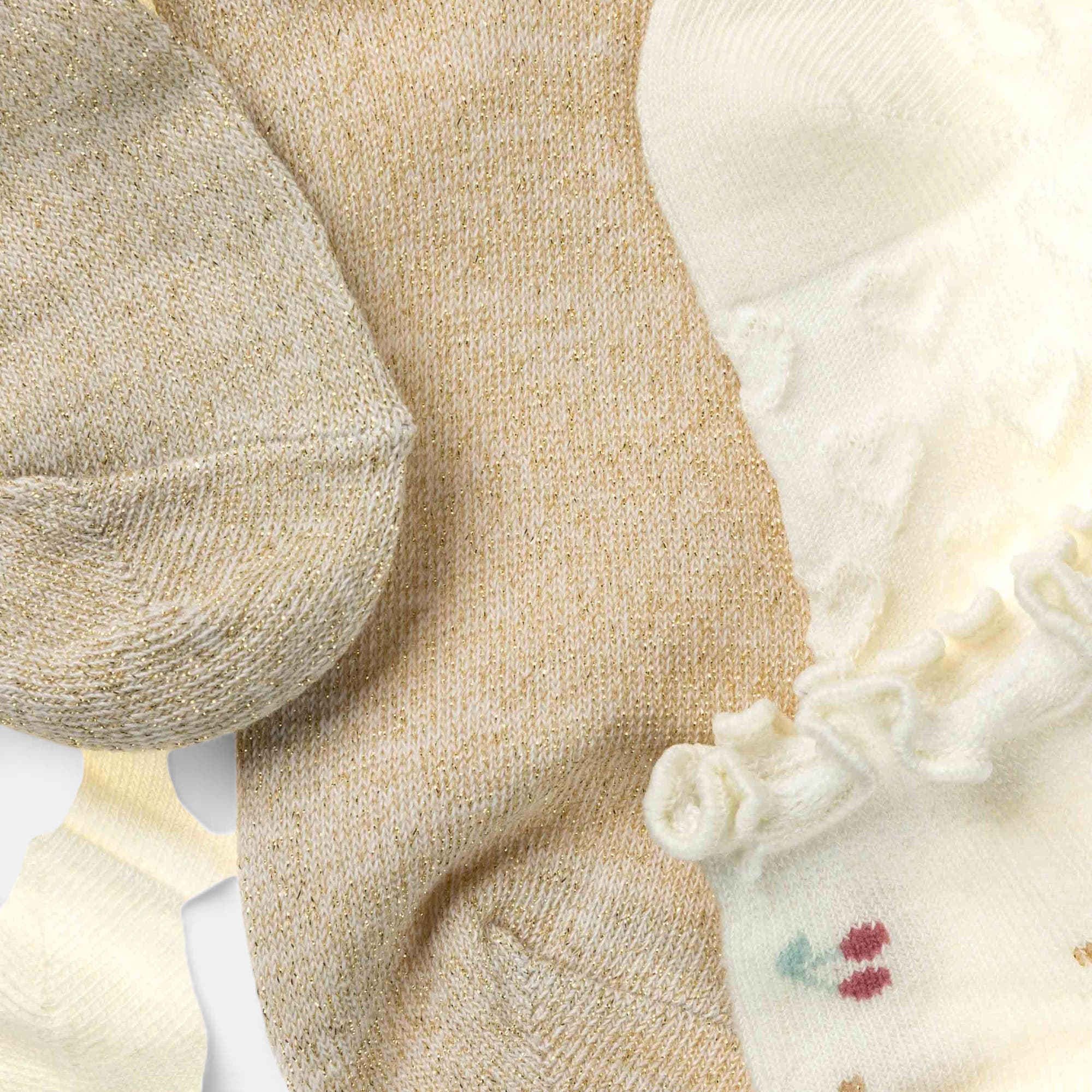 Chaussettes Enfant ecru