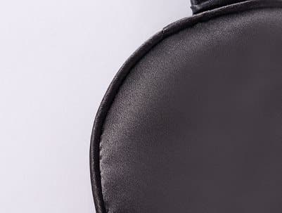INF Sovemaske i Mulberry silke 2-pakning Sort