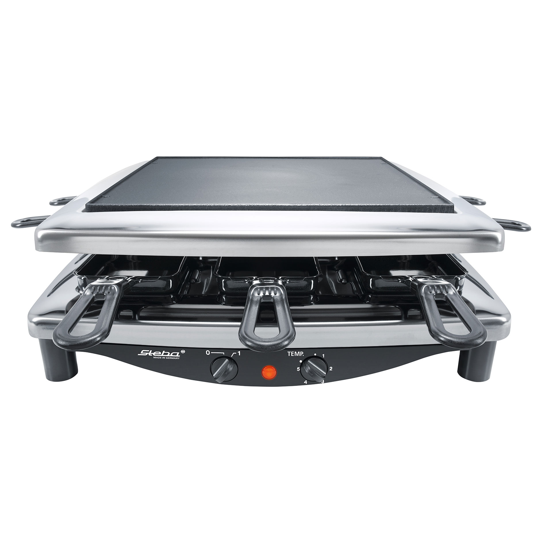 STEBA Raclette RC 3 PLUS - Chrom - 1450 Watt