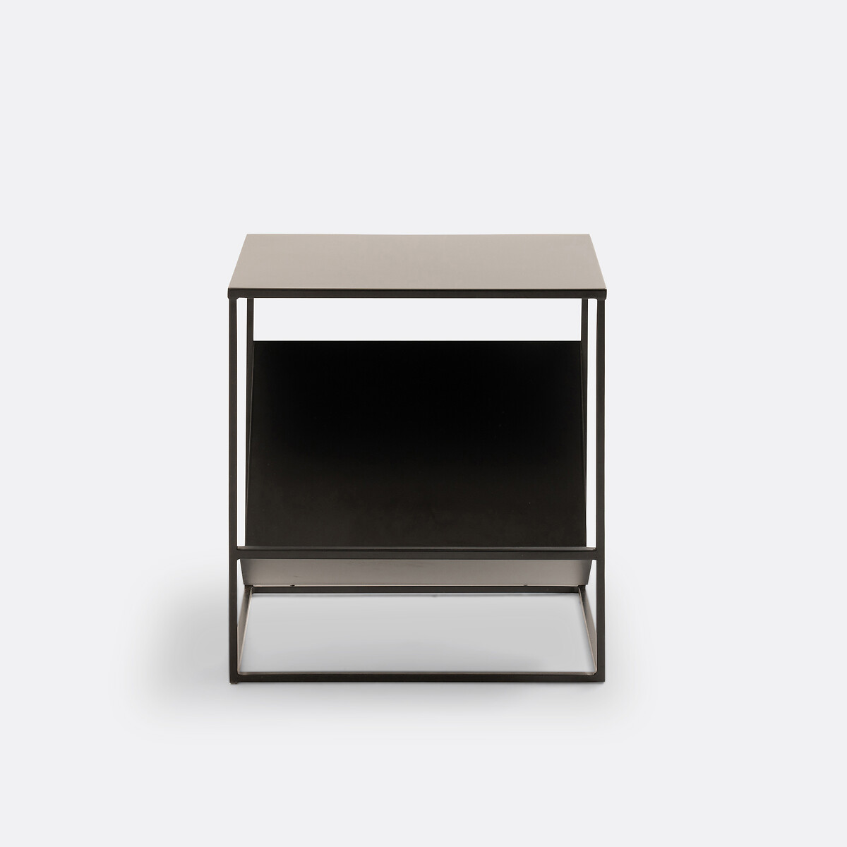 LA REDOUTE INTERIEURS<br>Mesa de apoio/porta-revistas, aço, Miva