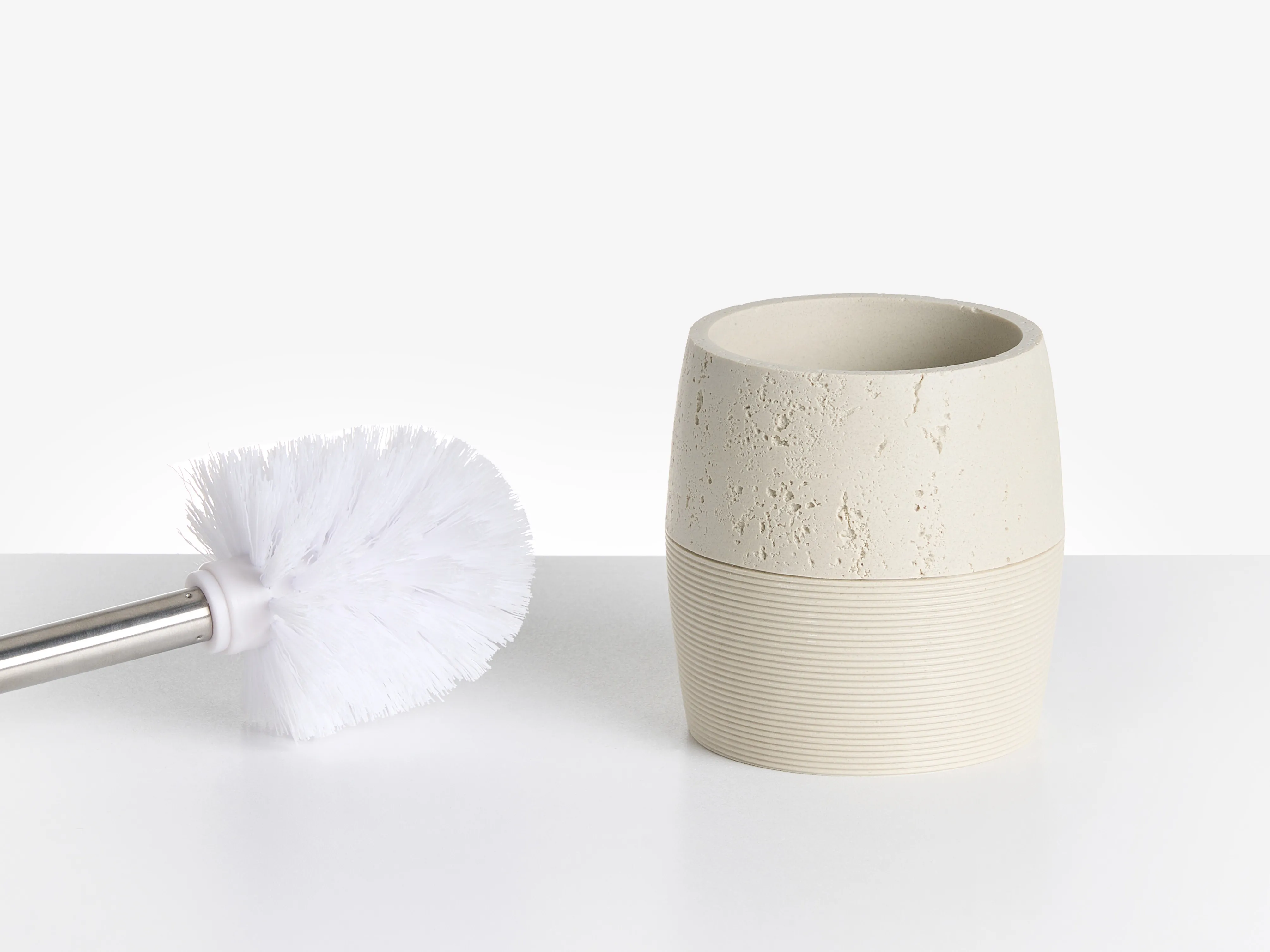 5-delige badkameraccessoireset YARAPA Lichtbeige