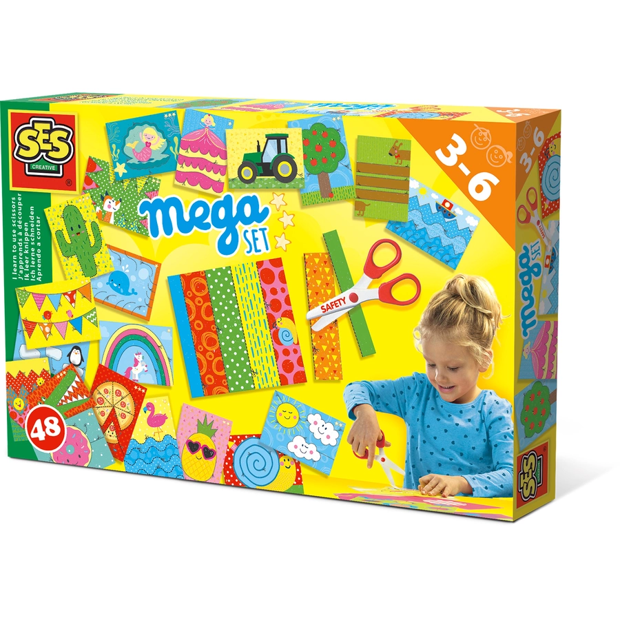 SES Creative® Ich lerne schneiden, Megaset