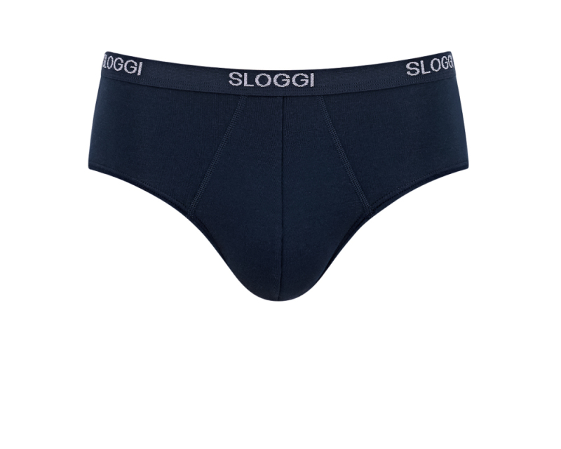 Sloggi Men Basic Midi Slip Donkerblauw 4 1 stuk