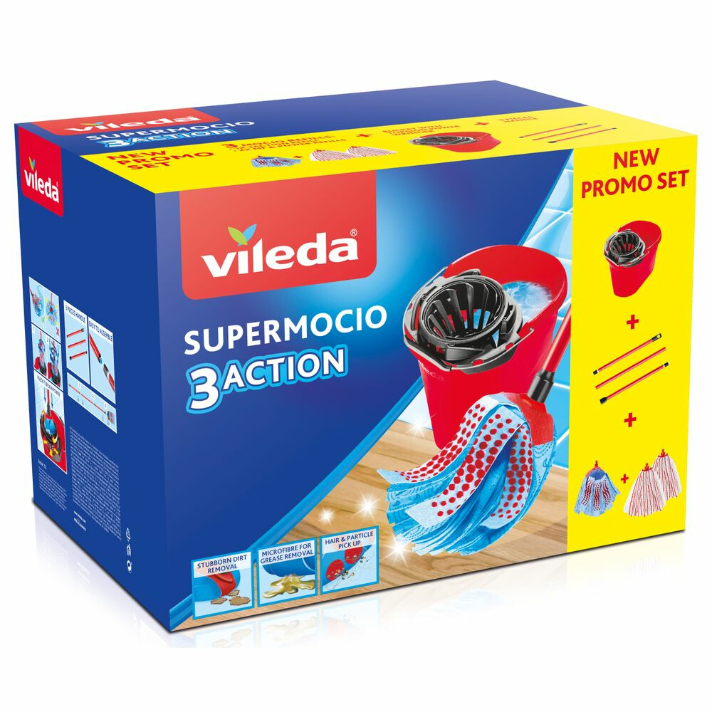 Vileda Super Mocio 3D Compleet Systeem1 set