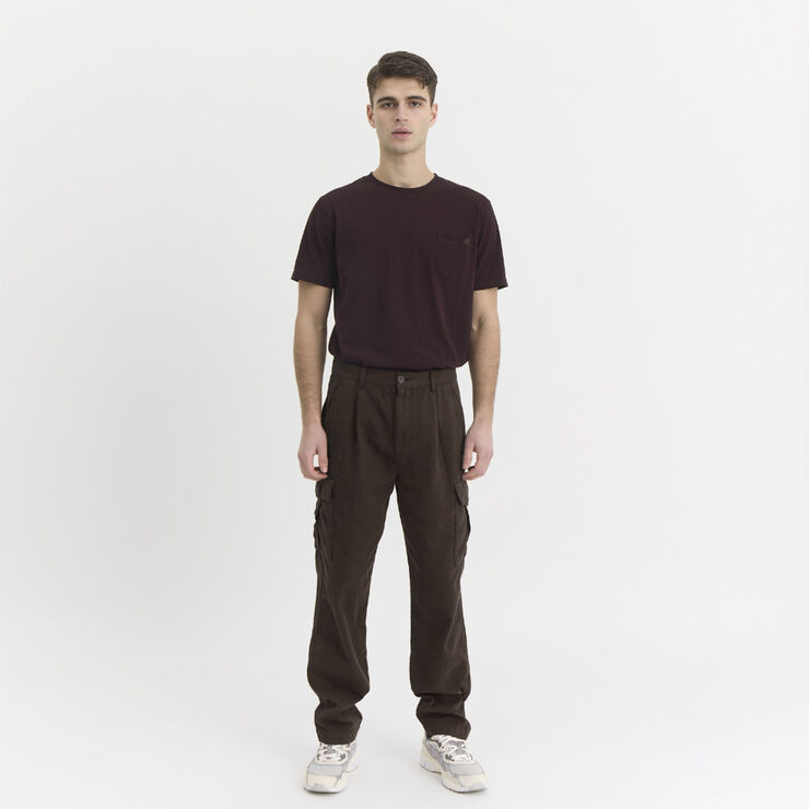 By Garment Makers Luke Combat Pants Ebony brown