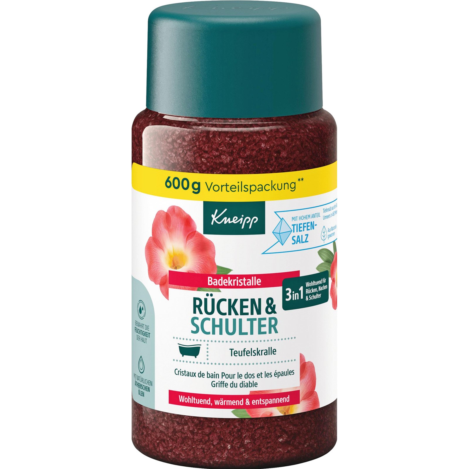 Kneipp Badekristalle Rücken Wohl 600 g