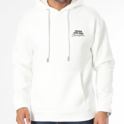 Sweat Capuche Blanc