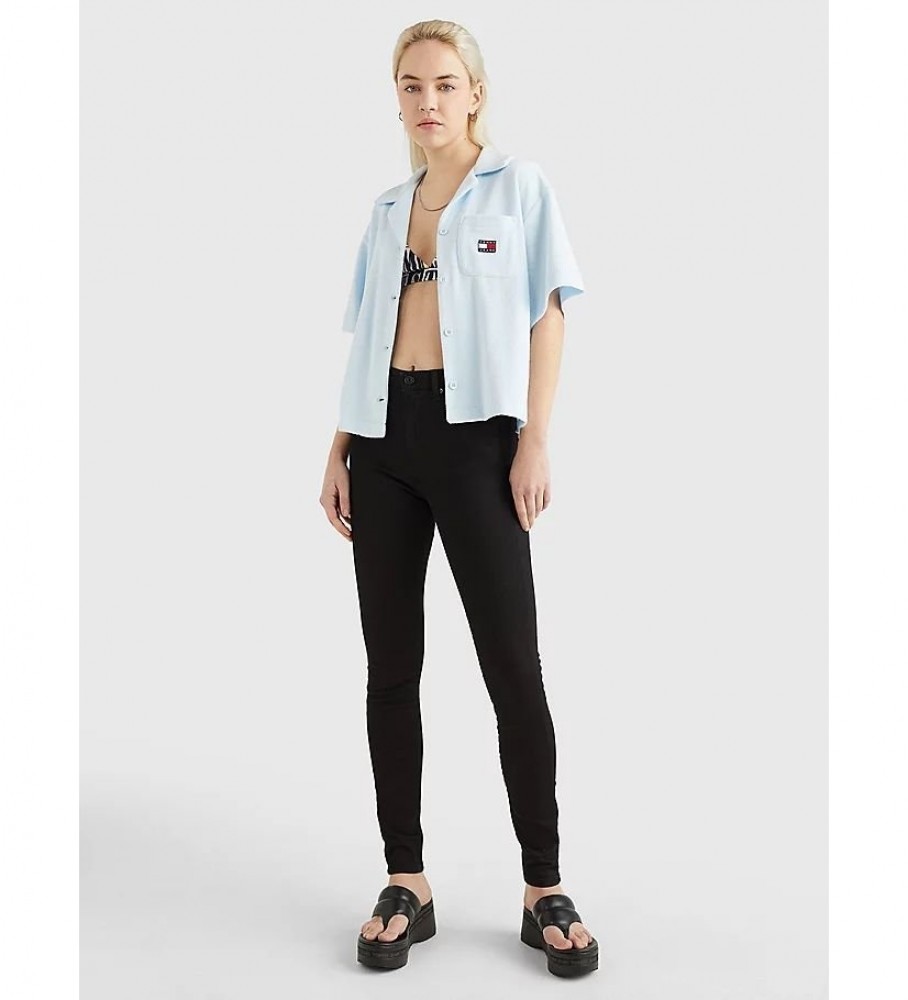 Tommy Jeans Jeans Sylvia Superceidos Negro