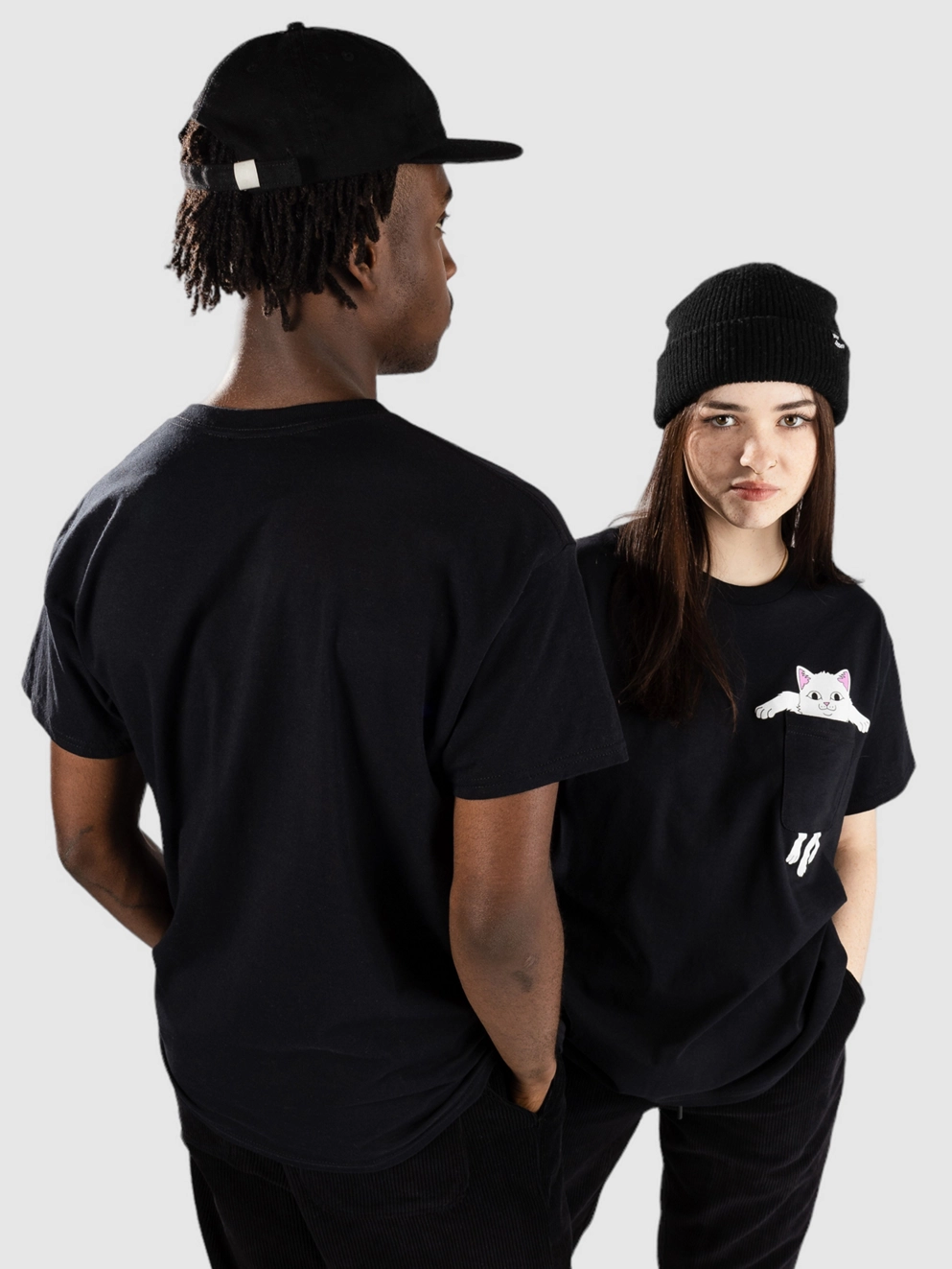 RIPNDIP Broke The Pocket T-Shirt black