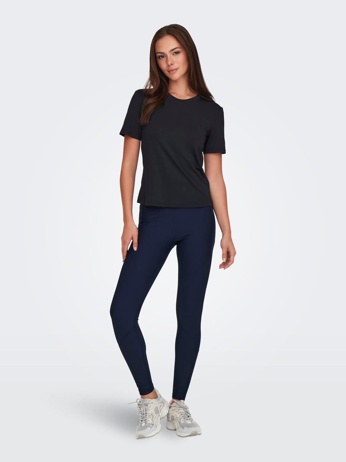 ONPJANA-2 Hohe Taille Enger Schnitt Sportleggings Maritime Blue